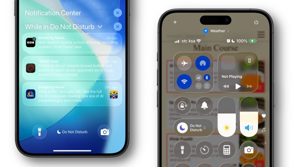 Liquid Glass Apple Design