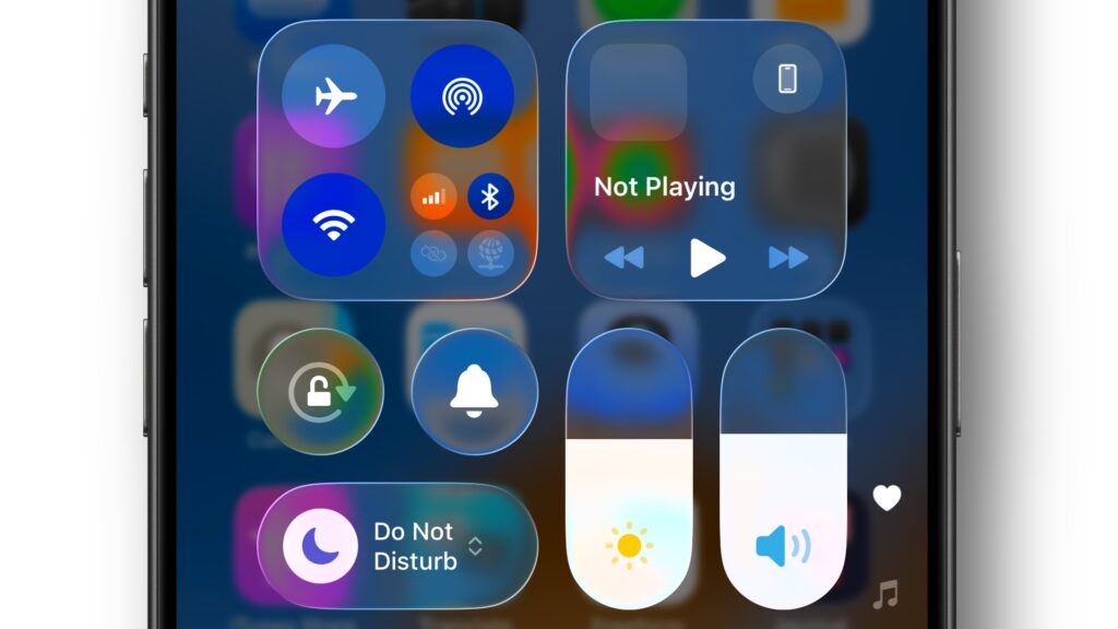 Liquid Glass Apple Design